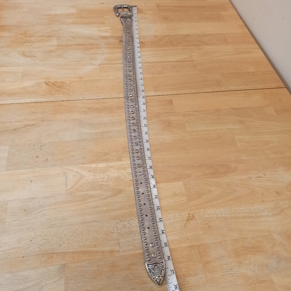 Nacona Western Cowgirl  Rhinestone bling belt women's Size 32 - Picture 14 of 16